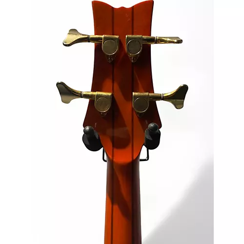 Used 2005 Schecter Guitar Research DIAMOND SERIES ELIT 4 Trans Amber Electric Bass Guitar Trans Amber - musicians--Friend
