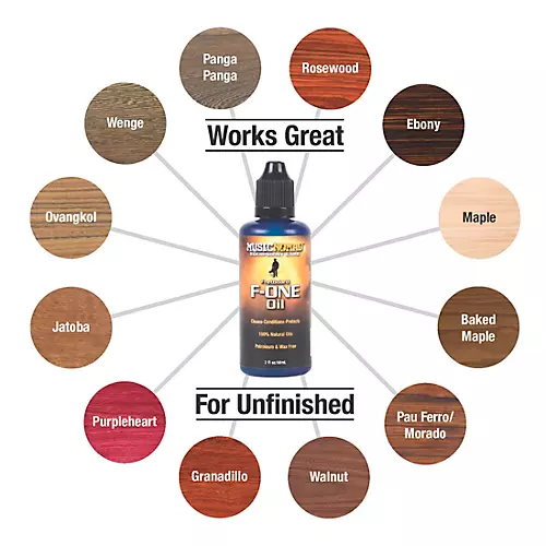 Music Nomad Fretboard F-ONE Oil - Cleaner & Conditioner - 2 oz. - musicians--Friend