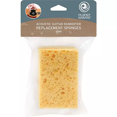 D'Addario GH-RS Guitar Humidifier Replacement Sponge 3Pk - musicians--Friend