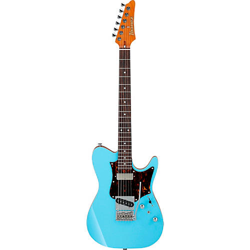 Ibanez Tom Quayle Signature TQMS1 6-String Electric Guitar Celeste Blue - musicians--Friend