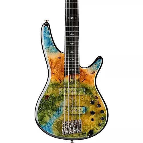 Ibanez Prestige JCSR2023 5-String Electric Bass Guitar River Canyon - musicians--Friend
