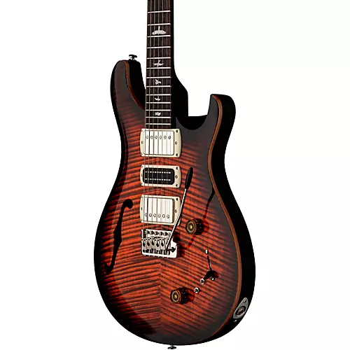 PRS SE Special Semi-Hollow Electric Guitar Charcoal Burst - musicians--Friend