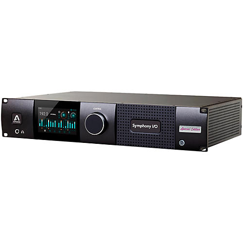 Apogee Symphony I/O MK II Audio Interface With Dante & Pro Tools HDX - 8 Analog I/O With Integrated Mic Preamps (2-DB25 Connectors, AES, Optical, SPDIF) - musicians--Friend
