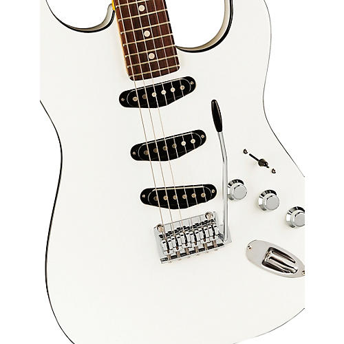 Fender Aerodyne Special Stratocaster With Rosewood Fingerboard Electric Guitar Bright White - musicians--Friend