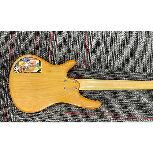 Used 1998 Ibanez SR405 5 String Natural Electric Bass Guitar Natural - musicians--Friend