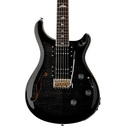 PRS SE Custom 24 Semi-Hollow Piezo Electric Guitar Lake Blue - musicians--Friend