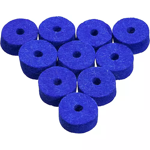 Ahead Wool Cymbal Felt 10-Pack Red - musicians--Friend