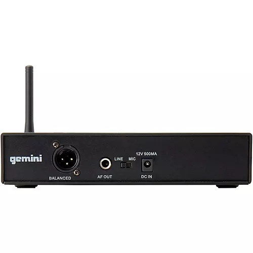 Gemini UHF-6100M Single Handheld Wireless System, 512 -537.5mHz - musicians--Friend