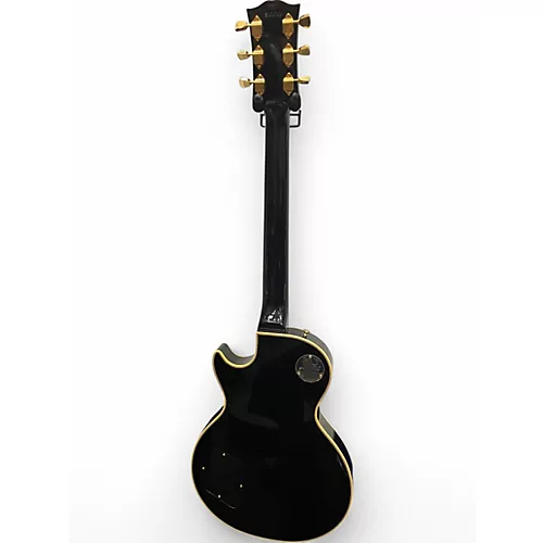 Used 2022 Gibson 1968 Les Paul Custom Reissue Ebony Solid Body Electric Guitar Ebony - musicians--Friend