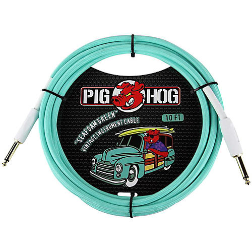 Pig Hog Instrument Cable 20 ft. Tartan Plaid - musicians--Friend