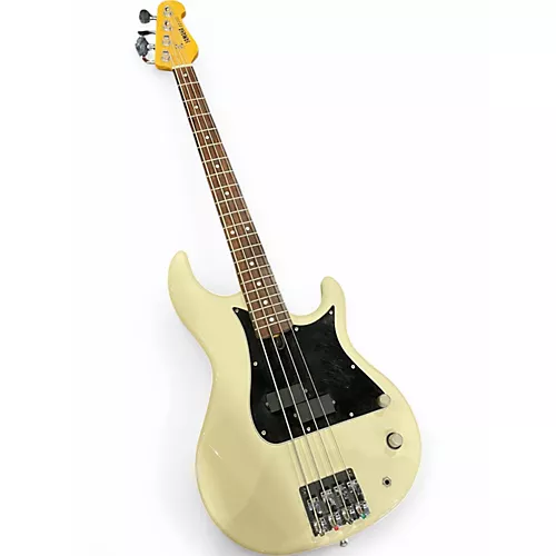 Used Yamaha bb200 Alpine White Electric Bass Guitar Alpine White - musicians--Friend