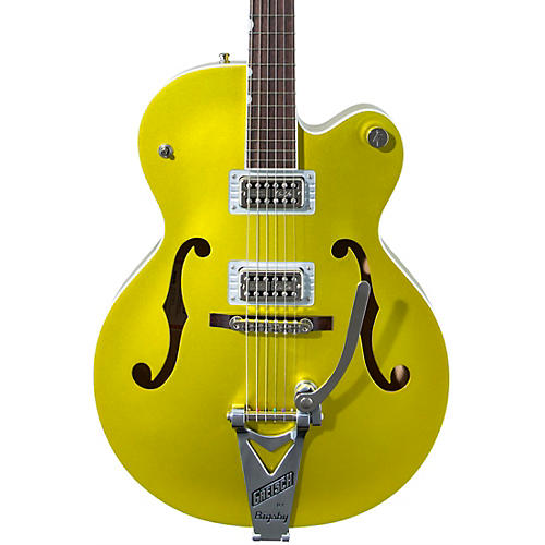 Gretsch Guitars G6120T-HR Brian Setzer Signature Hot Rod Hollowbody With Bigsby Magenta Sparkle - musicians--Friend
