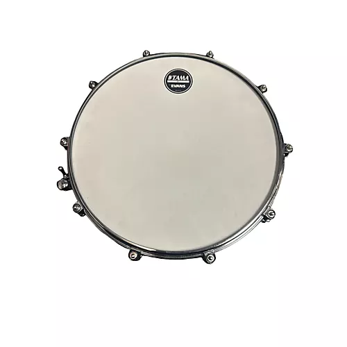 Used TAMA 14X6 Starphonic Snare Drum MATTE ALUMINUM MATTE ALUMINUM 212 - musicians--Friend