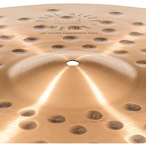 MEINL Pure Alloy Extra Hammered Ride 22 in. - musicians--Friend