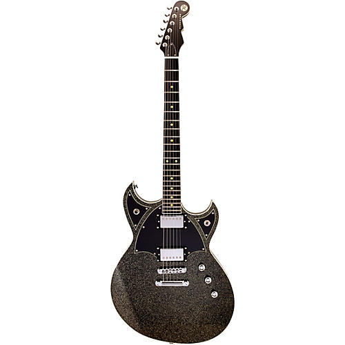 Reverend Reeves Gabrels Spacehawk HT Semi-Hollow Electric Guitar Metallic Red - musicians--Friend