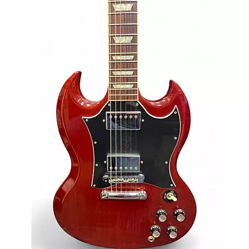 Used 2004 Gibson SG Standard red Solid Body Electric Guitar red - musicians--Friend
