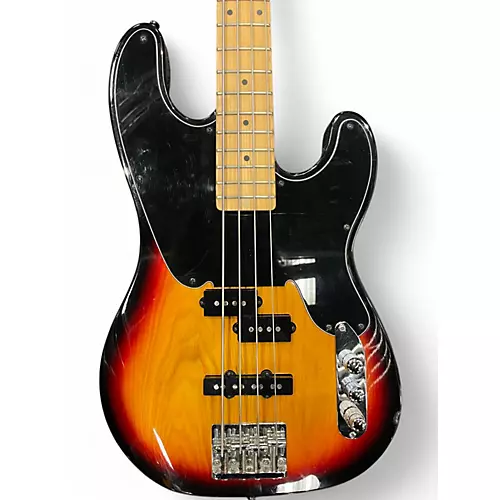 Used Schecter Guitar Research T Robert DeLeo  3 Tone Sunburst Electric Bass Guitar 3 Tone Sunburst - musicians--Friend
