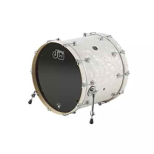 DW Performance Series Kick White Marine 18x24 - musicians--Friend