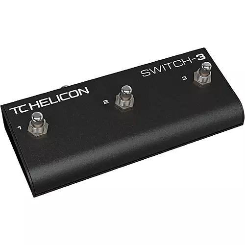 TC Helicon SWITCH-3 3-Button Footswitch - musicians--Friend