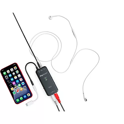 IK Multimedia iRig Stream Solo Audio Interfaces for iOS Mac and Select Android Devices - musicians--Friend