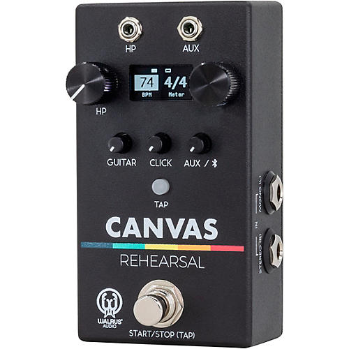 Walrus Audio Canvas Rehearsal Pedal Black - musicians--Friend