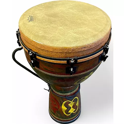 Used Remo Leon Mobley Djembe - musicians--Friend
