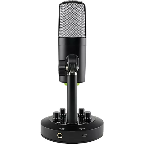 Open-Box Mackie EM-CHROMIUM Premium USB Condenser Microphone With Built-in 2-Channel Mixer Condition 2 - Blemished  197881102937 - musicians--Friend