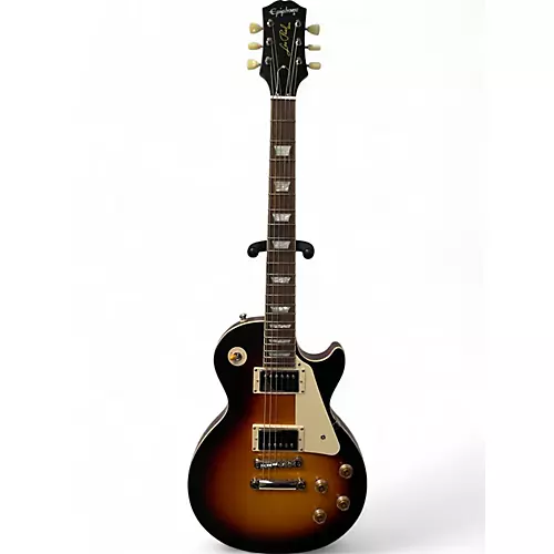 Used Epiphone 1959 Reissue Les Paul Standard Tobacco Sunburst Solid Body Electric Guitar Tobacco Sunburst - musicians--Friend