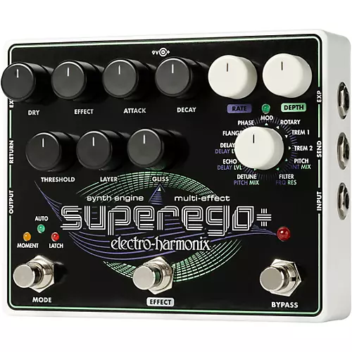 Electro-Harmonix Superego+ Synth Effects Pedal - musicians--Friend
