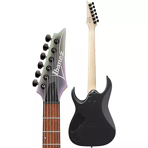 Ibanez RGA42EX Standard Electric Guitar Black Aurora Burst Matte - musicians--Friend
