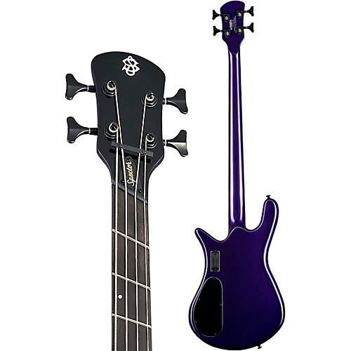 Spector NS Dimension HP 4 Four-String Multi-scale Electric Bass White Sparkle Gloss - musicians--Friend