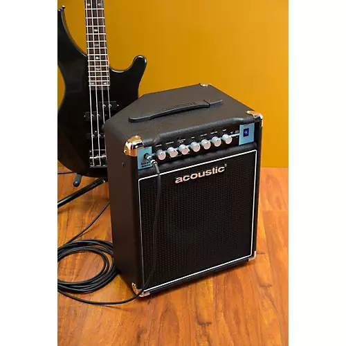 Acoustic B50C 1x10 50W Bass Combo With Tilt-Back Cab Black - musicians--Friend
