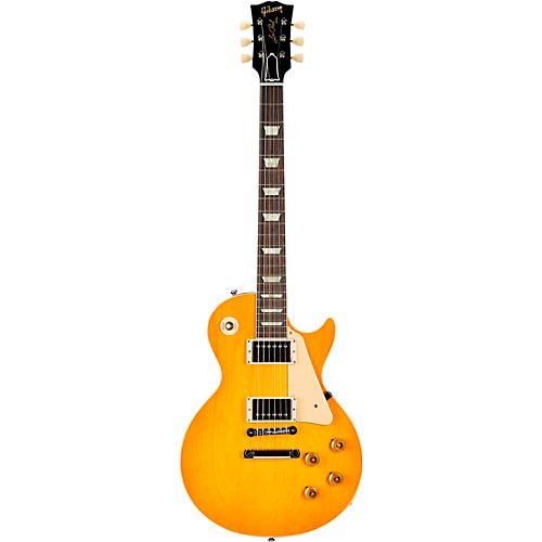 Gibson Custom M2M 1958 Les Paul Standard Reissue Gloss Electric Guitar Lemon Burst - musicians--Friend