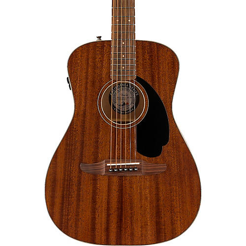 Fender California Malibu Special All-Mahogany Acoustic-Electric Guitar Natural - musicians--Friend