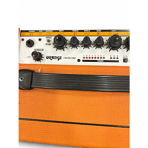 Used Orange Amplifiers Crush 35RT Guitar Combo Amp - musicians--Friend