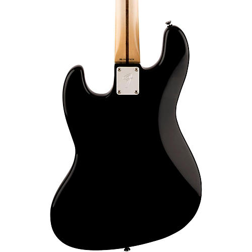 Fender USA Geddy Lee Signature Jazz Bass Black Maple Neck - musicians--Friend