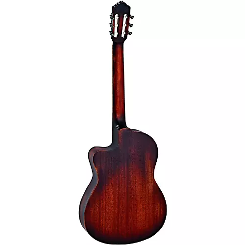 Ortega DSSUITE-C/E Nylon Acoustic-Electric Guitar Tobacco Brown Sunburst - musicians--Friend