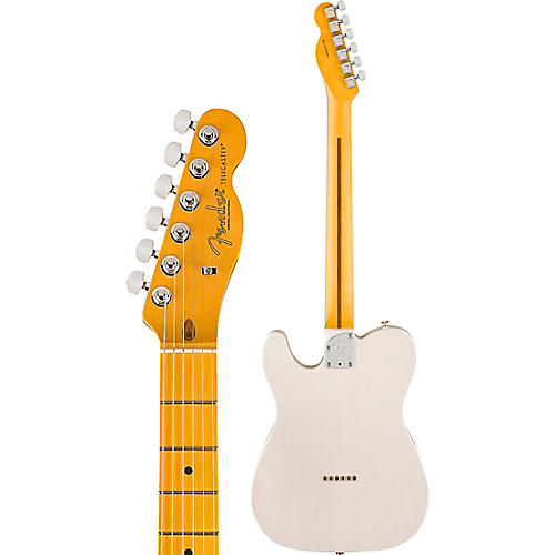 Fender American Professional II Telecaster Thinline Limited-Edition Electric Guitar Transparent Shell Pink - musicians--Friend