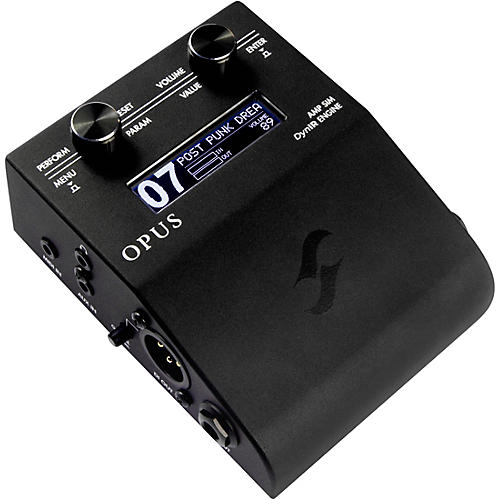 Two Notes AUDIO ENGINEERING Opus Amp Sim and DynIR Engine Effects Pedal Black - musicians--Friend