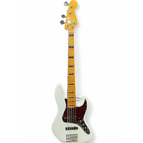 Used Fender American Ultra Jazz Bass V ARCTIC PEARL Electric Bass Guitar ARCTIC PEARL - musicians--Friend
