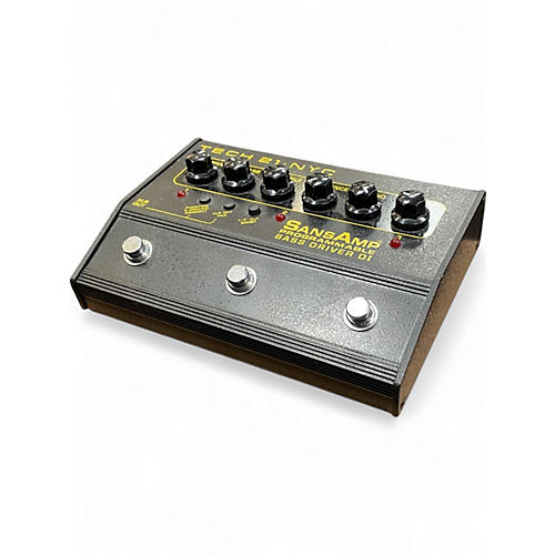 Used Tech 21 Sansamp PBDR Bass Driver DI Bass Effect Pedal - musicians--Friend
