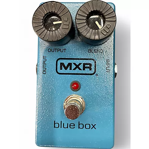 Used MXR M103 Octave Blue Box Effect Pedal - musicians--Friend