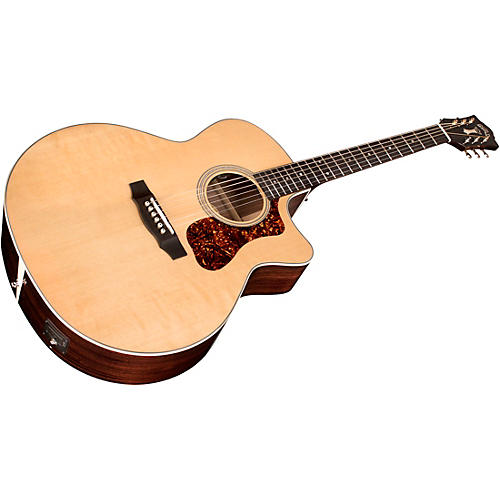 Guild F-150CE Westerly Collection Jumbo Acoustic-Electric Guitar Natural - musicians--Friend