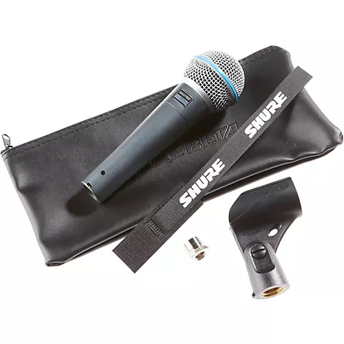 Shure BETA 58A Supercardioid Dynamic Vocal Microphone - musicians--Friend