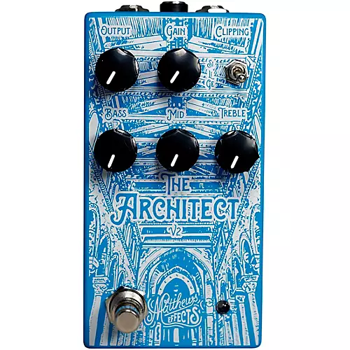 Matthews Effects Architect v2 Foundational Overdrive Effects Pedal - musicians--Friend