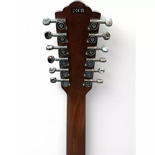 Used Guild D412-NT Natural 12 String Acoustic Guitar Natural - musicians--Friend