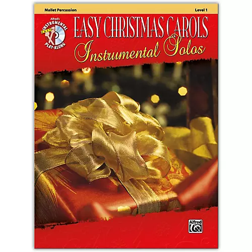 Alfred Easy Christmas Carols Instrumental Solos Mallet Book & CD - musicians--Friend