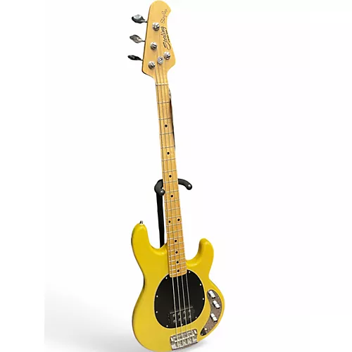 Used Sterling by Music Man StingRay Butterscotch Electric Bass Guitar Butterscotch - musicians--Friend