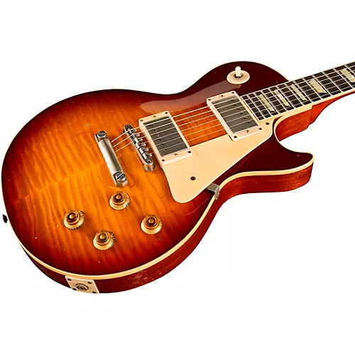 Gibson Custom 1959 Les Paul Standard Reissue Limited Edition Murphy Lab with Brazilian Rosewood Fingerboard Electric Guitar Tom's Lemon - musicians--Friend