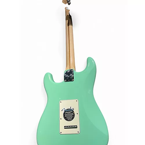 Used Fender Artist Series Jeff Beck Stratocaster Surf Green Solid Body Electric Guitar Surf Green - musicians--Friend